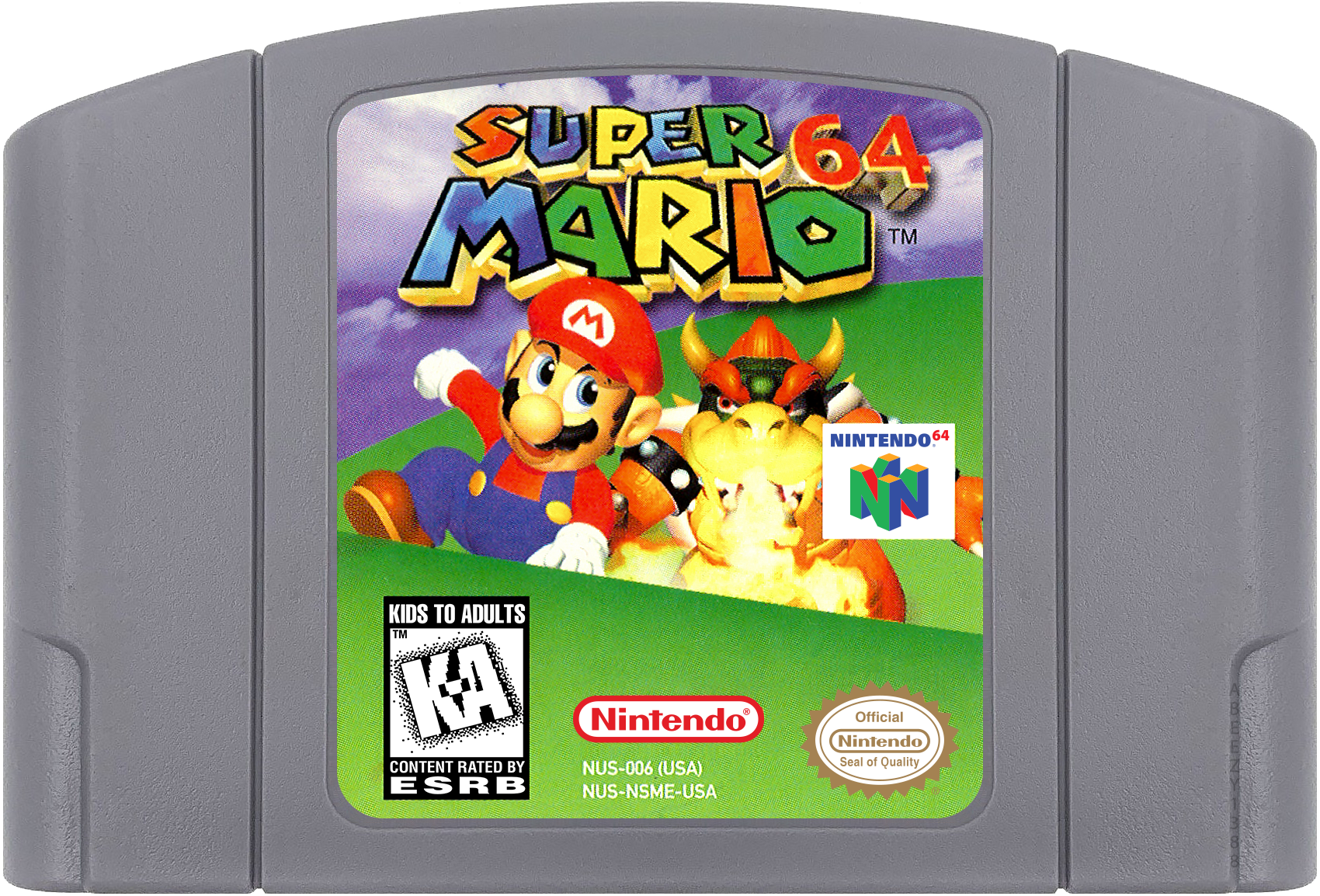 Super Mario 64 cartridge